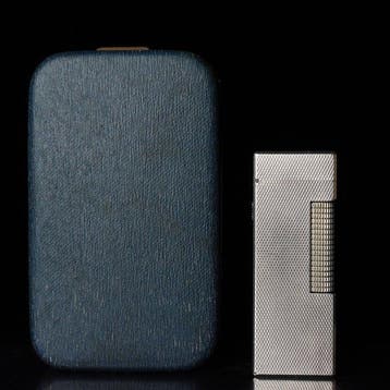 Dunill - Barley Pattern Rollagas Lighter - Aansteker -