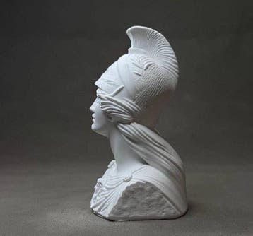 Decoratief ornament - Athena Krijger borstbeeld, Verzamelen