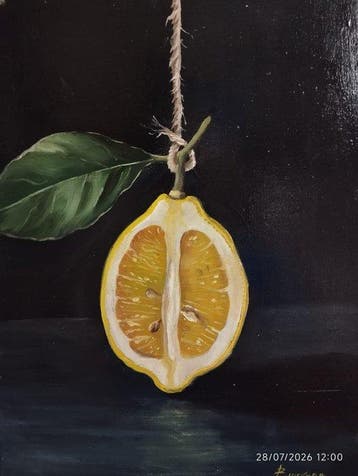 Franco Bencivenga (1953) - Limone appeso