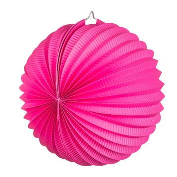Lampion Roze 23cm, Verzenden, Nieuw