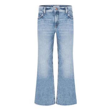 Cambio • lichtblauwe Felina cropped jeans • 36, Cambio, Nieuw, Maat 36 (S), Verzenden