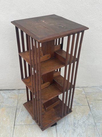 Boekenkast - Hout - Draaiende bibliotheek