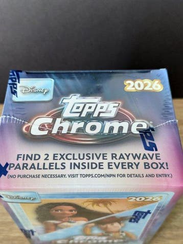 Topps Chrome Disney Value Box - 1 Sealed box