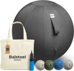 2dekans | Backerz Zitbal 55 CM - Zitballen met Hoes Linnen -, Ophalen of Verzenden, Nieuw