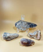Neolithisch Vuursteenmesjes en schrapers (4 stuks) (Zonder