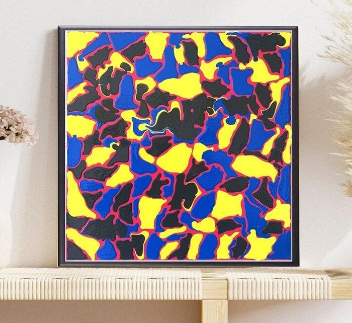 Padelah (1961) - Winter, Antiquités & Art, Art | Peinture | Moderne