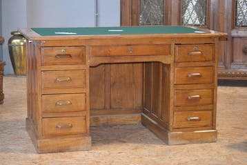 Bureau - Hout, Metaal, STOFFA - DOEK VERVANGEN