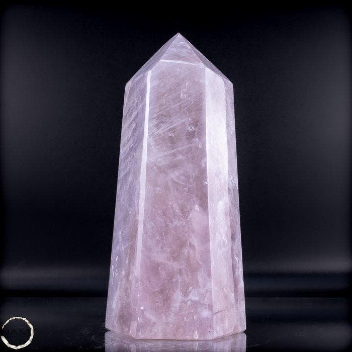 Adembenemende lavendel-rozenkwarts obelisk – Zachte, Collections, Minéraux & Fossiles