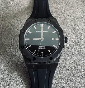 Antoine Nicolas 1986 - New Cannes Automatic Total Black -, Nieuw