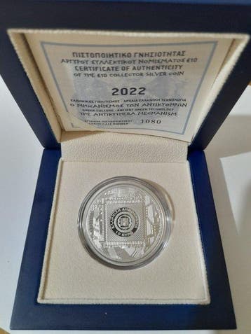 Griekenland. 10 Euro 2022 Antikythera Mechanism Proof