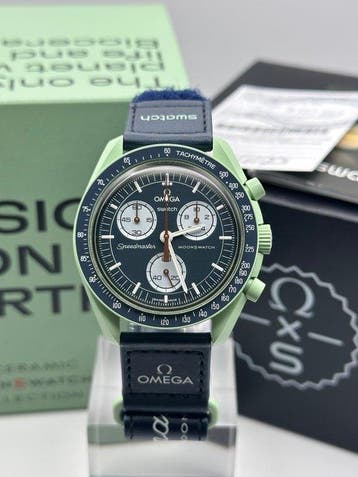 Omega x Swatch - MoonSwatch - Mission on Earth - Zonder, Nieuw