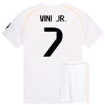Real Madrid Voetbaltenue Vini JR. Thuis - 2025-2026 - Kind, Sport en Fitness, Voetbal, Verzenden, Nieuw, Bal