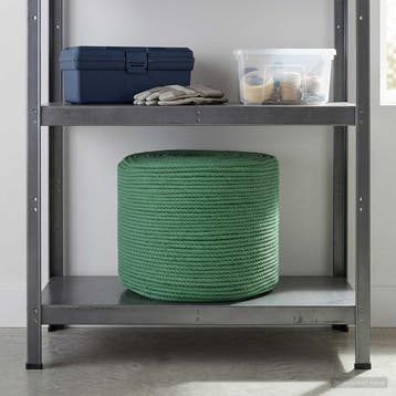 vidaXL Katoenen Touw 12 mm 25 m Groen 100% katoen, Verzenden, Nieuw