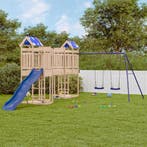 vidaXL Speelhuis massief grenenhout, Verzenden