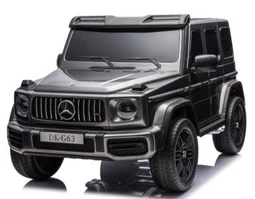 Mercedes G63///AMG 2 zits 24V GIGA jeep Grijs, Mp4 TV scherm, Ophalen of Verzenden, Nieuw