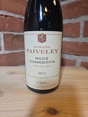 2013 Domaine Faiveley - Mazis-Chambertin Grand Cru - 1 Fles, Nieuw