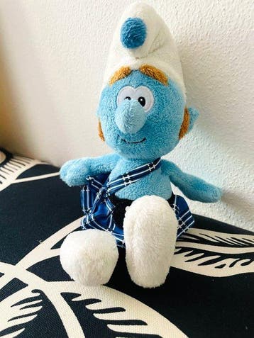 Peyo - Speelgoed Puffi vintage smurfs lotto 12 pezzi anni 70
