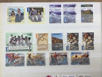 Australië 1927/2017 - Verzameling Australië in een dik, Gestempeld