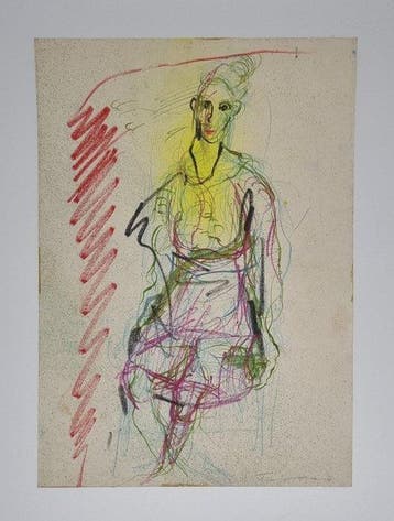 Ernesto Treccani (1920-2009) - Figura maschile