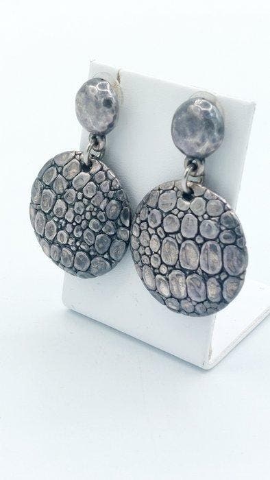 Sans prix de réserve - Boucles doreilles Argent, Bijoux, Sacs & Beauté, Boucles d'oreilles
