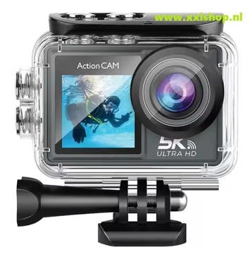 5K actioncamera action camera pro go 12 13 EIS touchscreen *, Verzenden