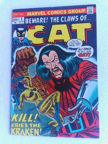 Marvel comics lot: - The Cat #3: Logans Run #6 : Spotlight, Nieuw