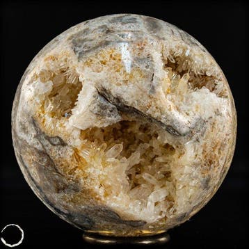 Boule de quartz unique d’Indonésie – Beauté naturelle avec