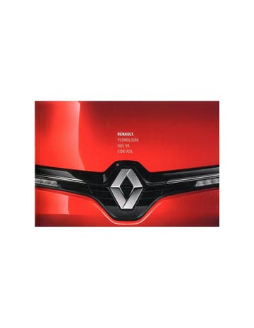 2013 RENAULT PROGRAMM BROCHURE SPAANS, Nieuw