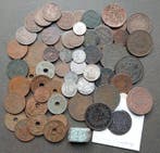 Nederlands-Indië. Collection of coins Nederlands-Indië,, Postzegels en Munten