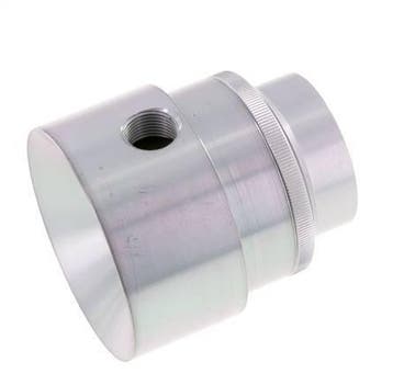 Buse damplification dair avec sortie de 51 mm en aluminium, Bricolage & Construction, Ventilation & Extraction, Verzenden