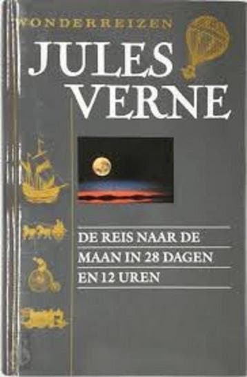 De reis naar de maan in 28 dagen en 12 uren / Jules Verne -, Boeken, Verzenden, Gelezen, Jules Verne