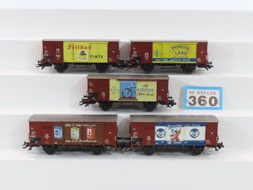 Märklin H0 - Uit set 48782/48783 - Ensemble de wagons de