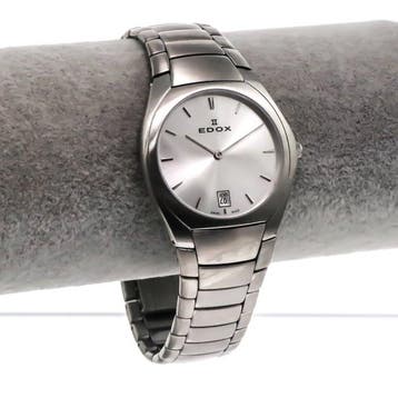 Edox - Swiss Made Quartz Watch - 27006-3B-AIN - Sans prix de