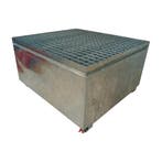 Stalen lekbak ibc tank 1050 liter verzinkt nieuw, Doe-het-zelf en Bouw, Ophalen of Verzenden, Nieuw