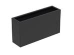 Aluminium plantenbak 150x40x80cm - Met bodem