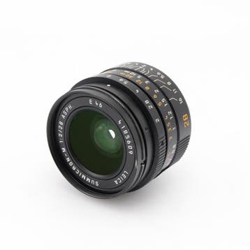 Leica 11604 Summicron-M 28mm F/2 ASPH | Occasion, Ophalen of Verzenden