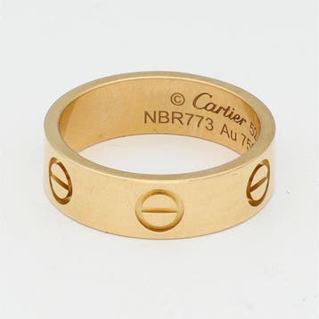 Cartier - Ring - Love - 18 karaat Geel goud, Handtassen en Accessoires, Ringen, Nieuw