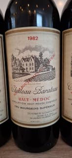 1982 Chateau Barateau - Haut-Médoc Cru Bourgeois - 3, Verzamelen, Wijnen, Nieuw