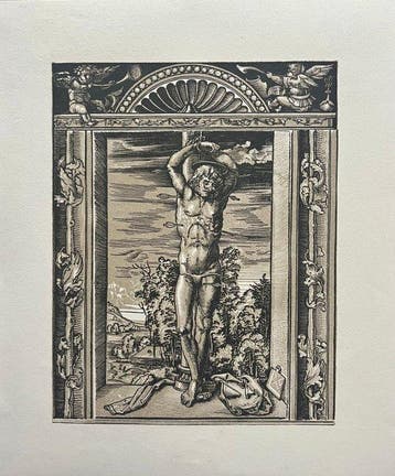 Albrecht Dürer (1471-1528), after - San Sebastiano legato