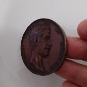 Italië. Medal 1847 Al principe riformatore - Opus: Galeazzi