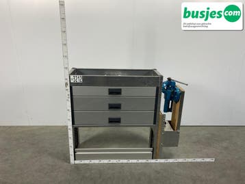 Aluca bedrijfswageninrichting 885x320x950mm (3212), Verzenden, Gebruikt