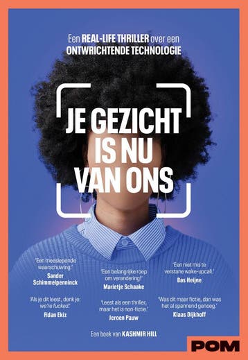 Je gezicht is nu van ons (9789493213586, Kashmir Hill), Verzenden, Nieuw