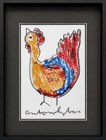 Anton Heyboer (1924-2005) - Kip (Chicken)