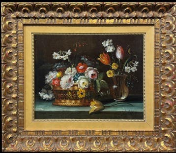 Lorenzo Blanco (1955) - Panier à Fleurs, II