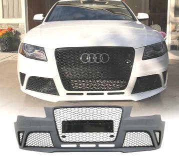 Pare Chocs Pour Audi A4 B8 08-11 Look Rs4 Grille Noir Sra Pd, Verzenden