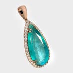 Sans prix de réserve - Pendentif - 14 carats IGI 10,22 ct