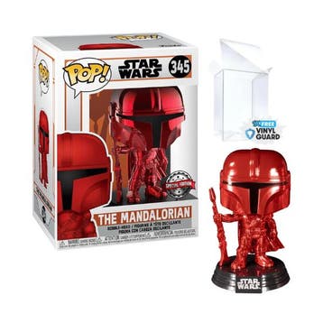 Funko POP! Star Wars - The Mandalorian #345 Chrome, Verzenden, Nieuw