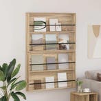 vidaXL Tijdschriftenrek 2 pcs Sonoma Eik 100 x 12 x 70 cm, Verzenden, Nieuw