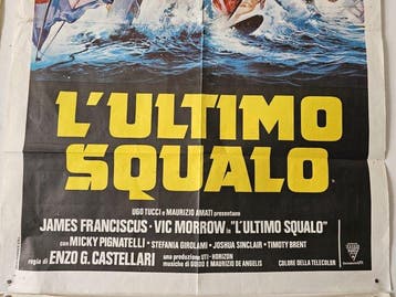Enzo G.Castellari - LUltimo Squalo - LUltimo Squalo, Verzamelen, Nieuw