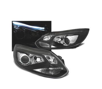PHARES FORD FOCUS 11-14 TUBE LIGHT FOND NOIR, Verzenden